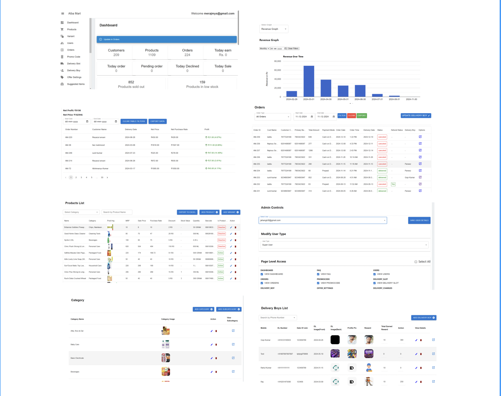 Alba Mart Screenshot